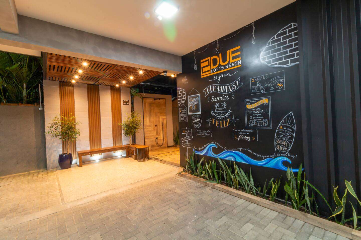 Área Comum do DUE Lofts Beach